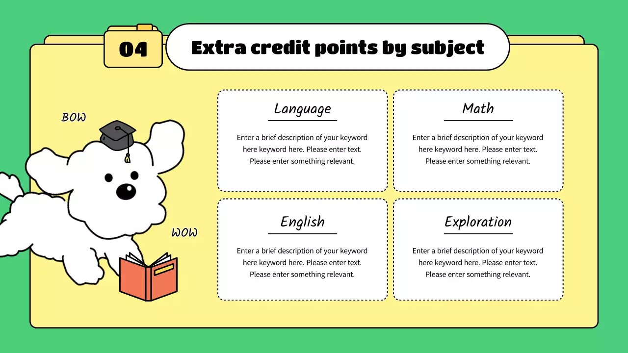 그린 심플 오리엔테이션 가이드 프레젠테이션