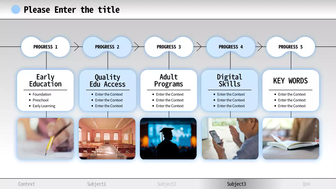 Grey Professional Literacy Presentation