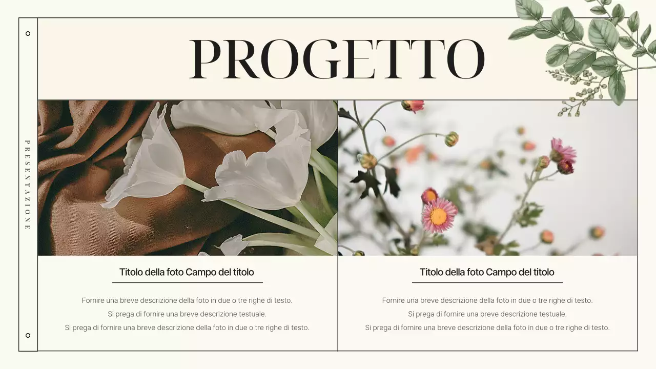 Un'introduzione al marchio Botanic Flowers, avorio e di lusso