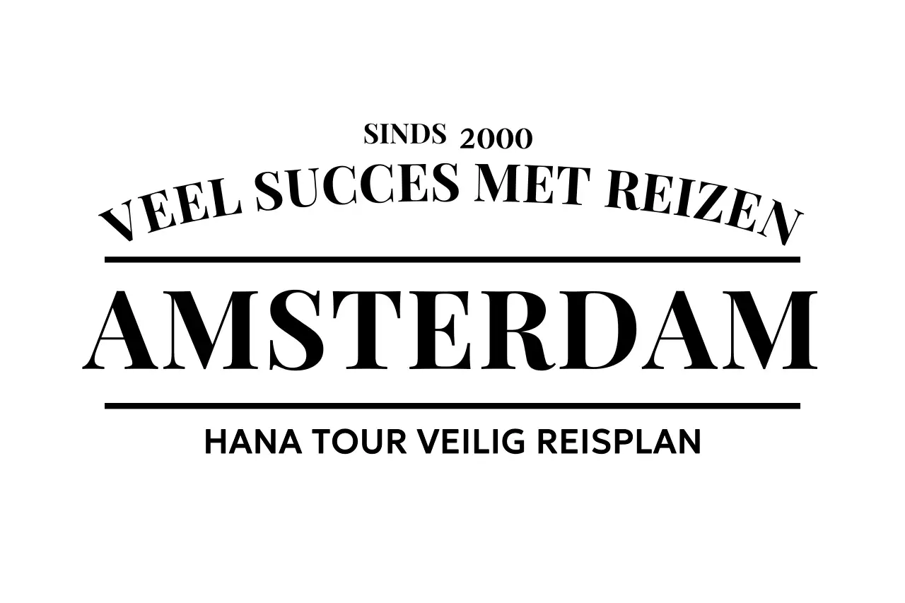 Een klassiek, emotioneel reislogo