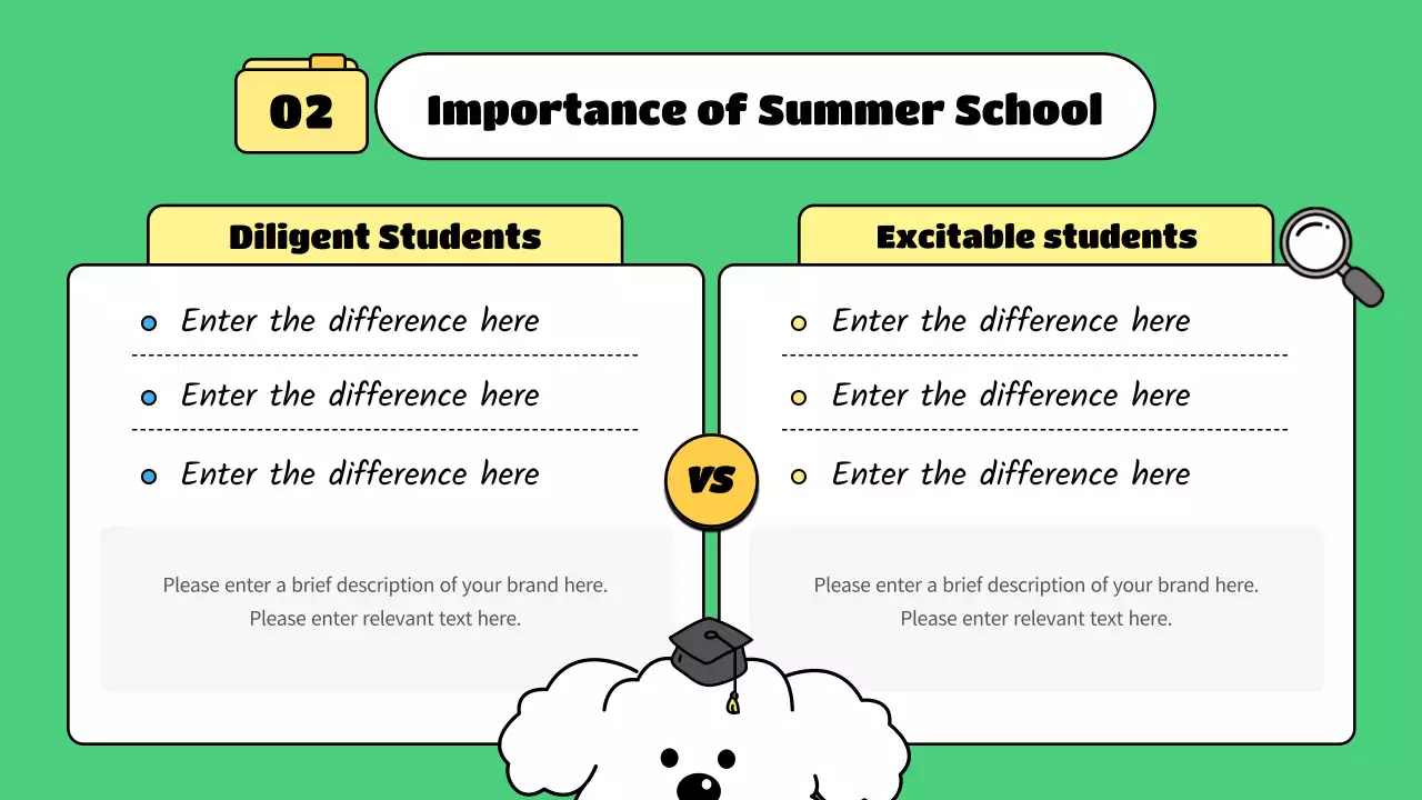 그린 심플 오리엔테이션 가이드 프레젠테이션