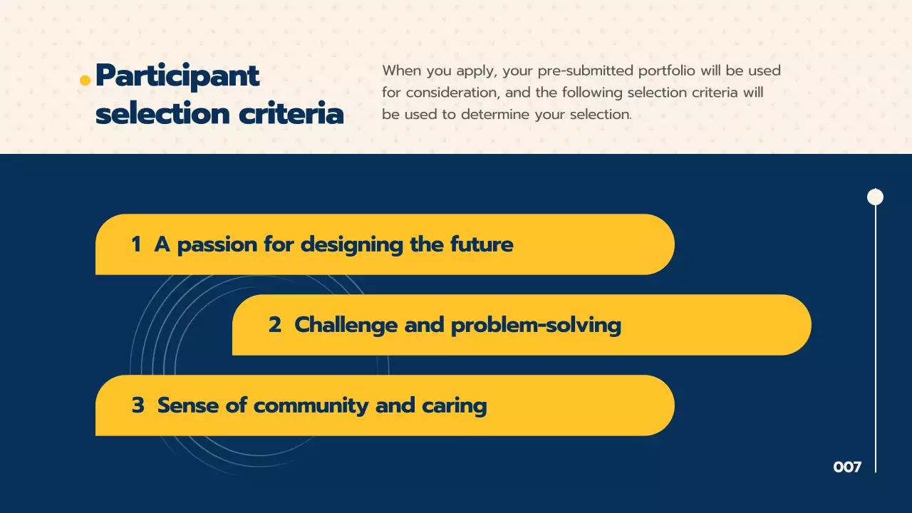 옐로우 모던 갭 이어 프로모션 프리젠테이션