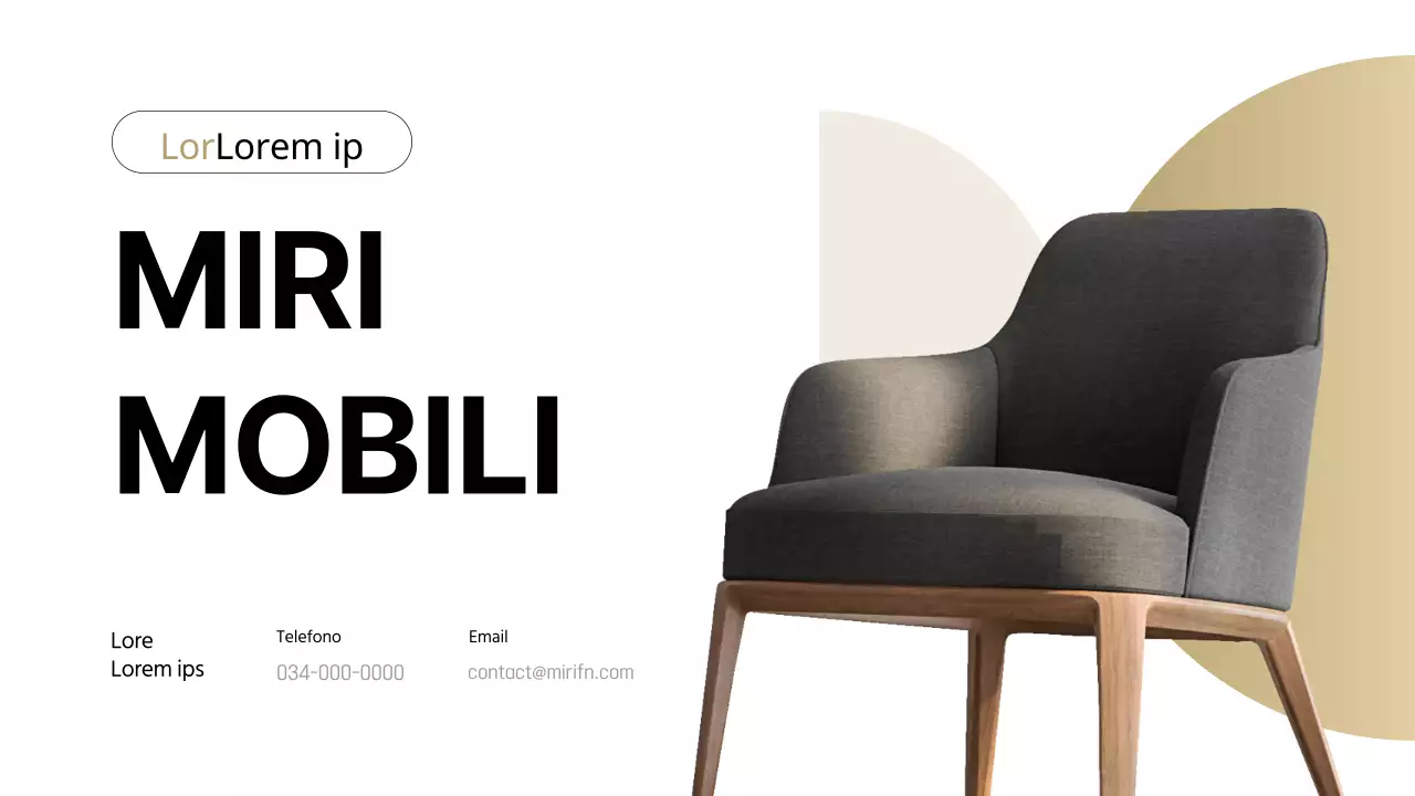 Guida al preventivo per i mobili moderni neri e beige