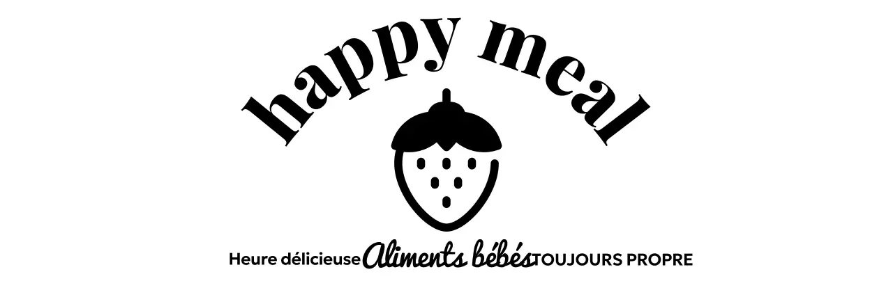 Faites la promotion de votre café de nourriture pour bébés avec de jolies illustrations de fraises.