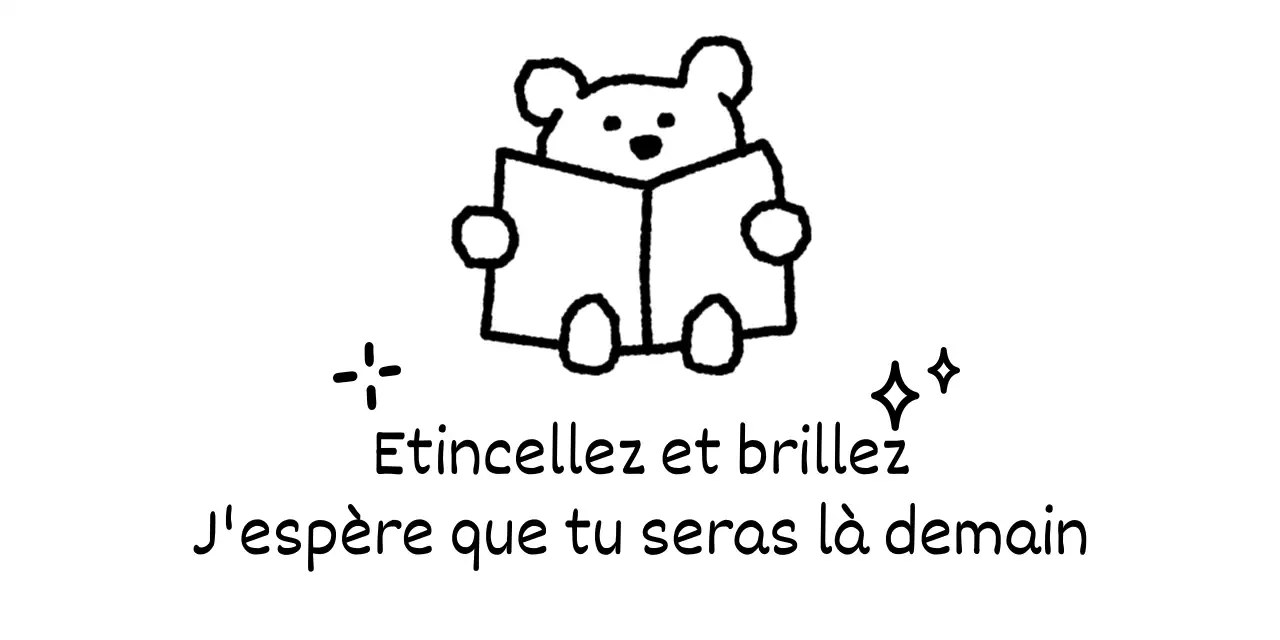 Promouvoir avec des phrases mignonnes et encourageantes