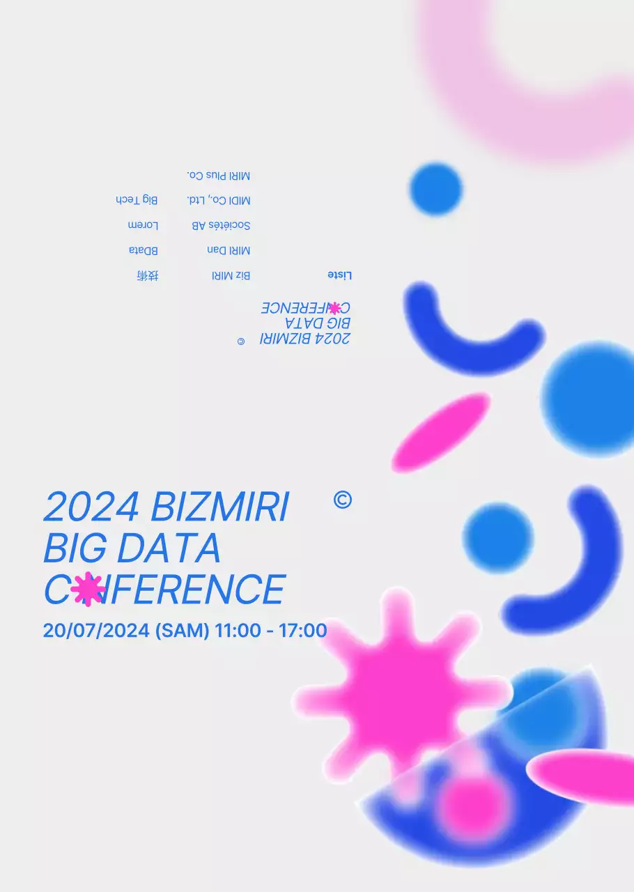 Guide des conférences d'entreprise branchées en bleu et gris