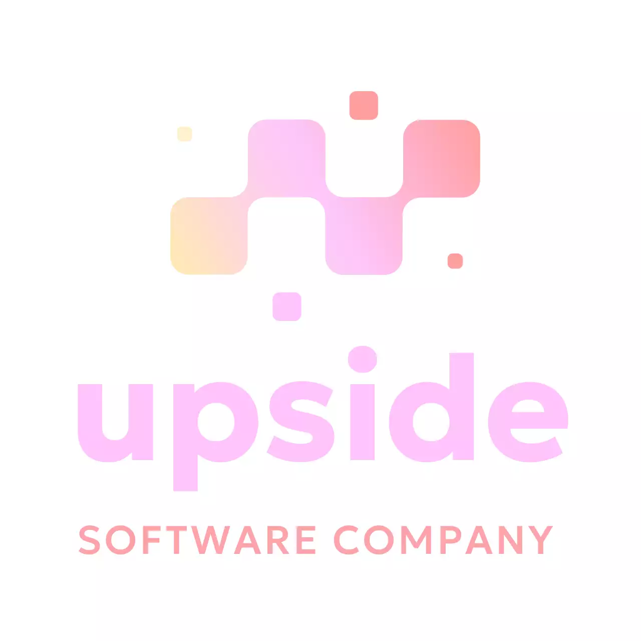 그라데이션 로고가 있는 심플한 느낌의 기업 세미나