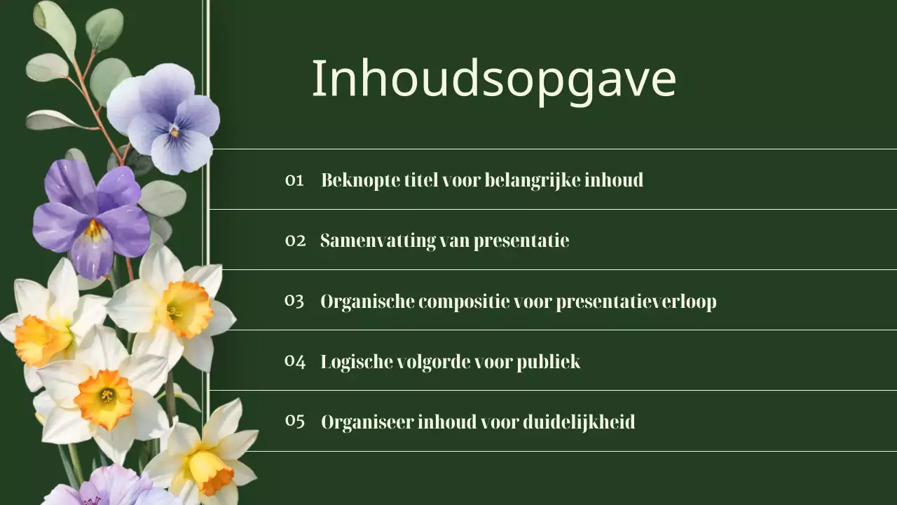 Een gids voor mooie bloemenachtergronden in groen en geel