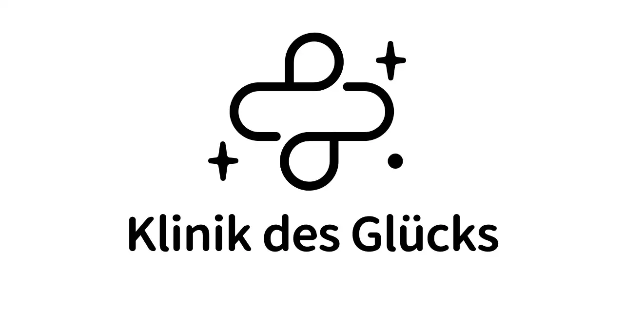 Werbung für eine Klinik für innere Medizin mit einem einfachen Kreuzlogo