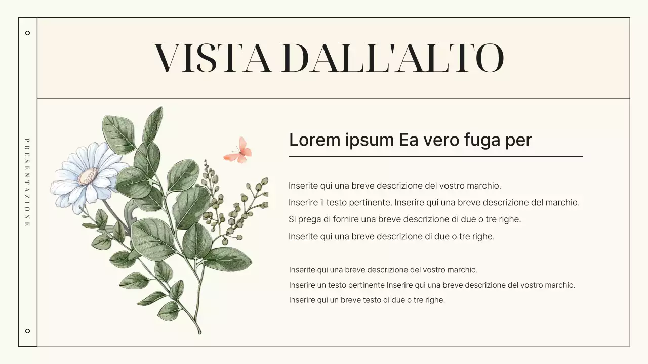 Un'introduzione al marchio Botanic Flowers, avorio e di lusso