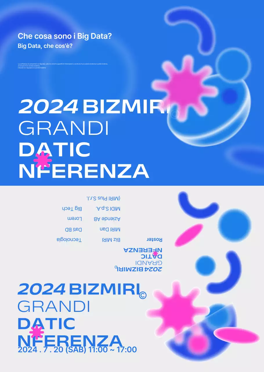 Una guida alle conferenze aziendali di tendenza in blu e grigio