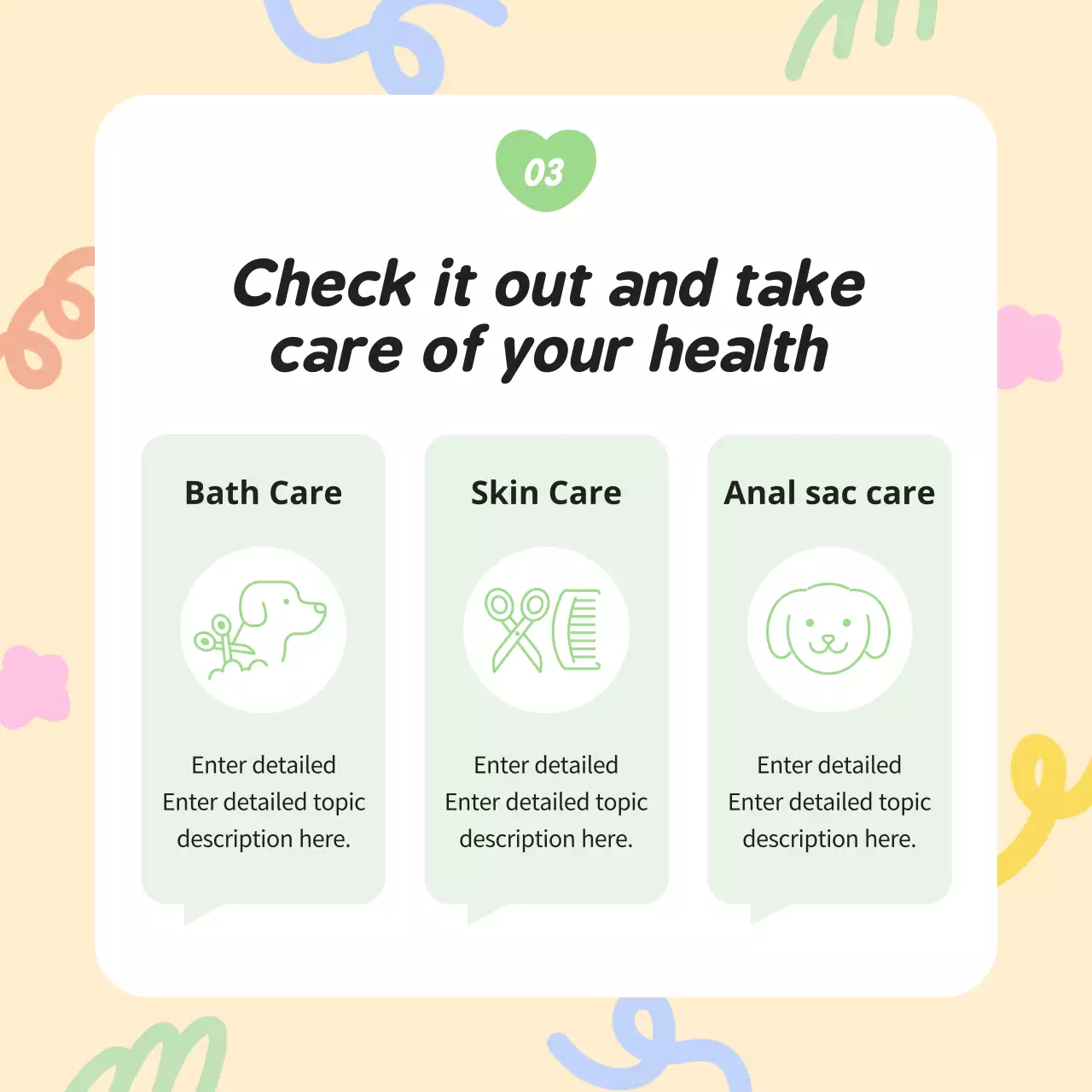 Beige Playful Pet Guide Instagram Carousel