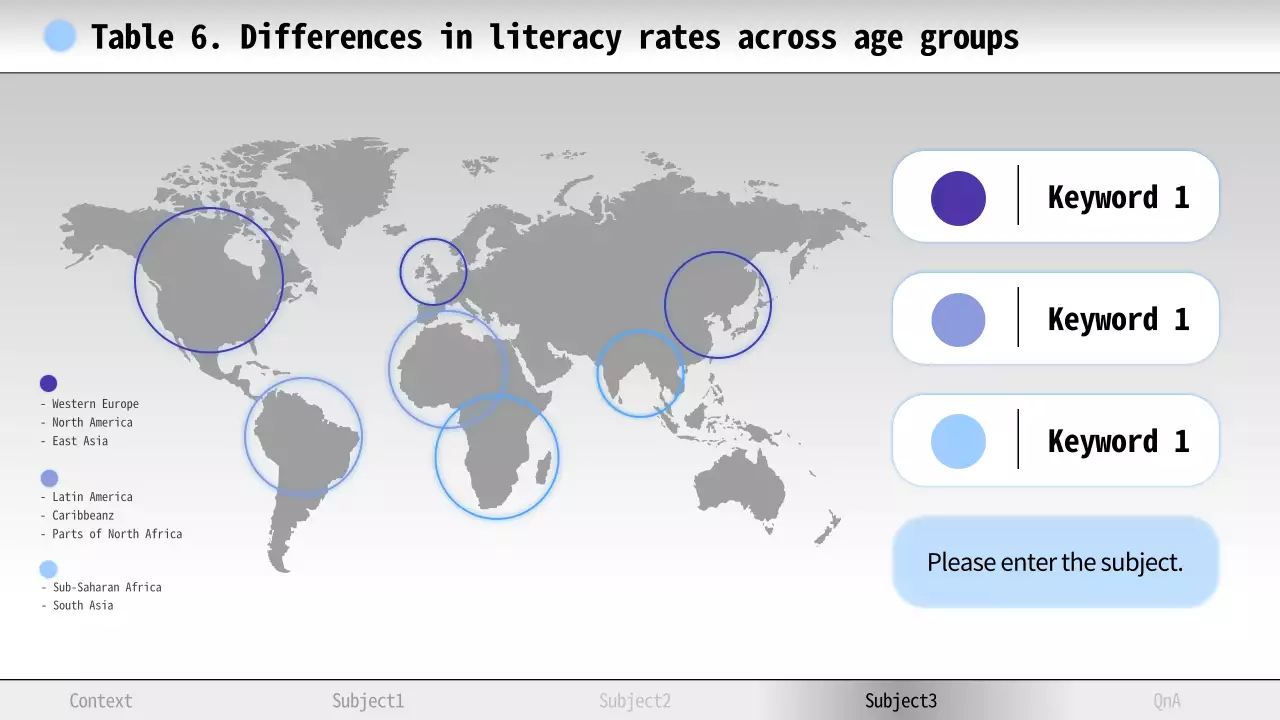 Grey Professional Literacy Presentation