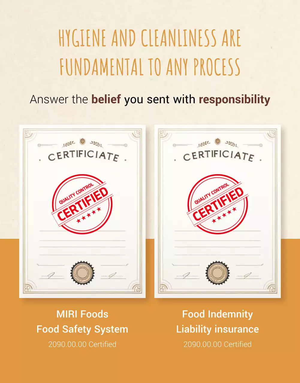 Beige Rustic Breakfast Promotion Poster