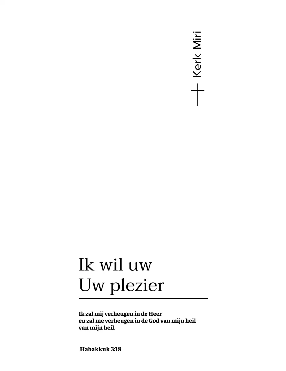 Christelijk zinsdeelconcept in lijnillustratie