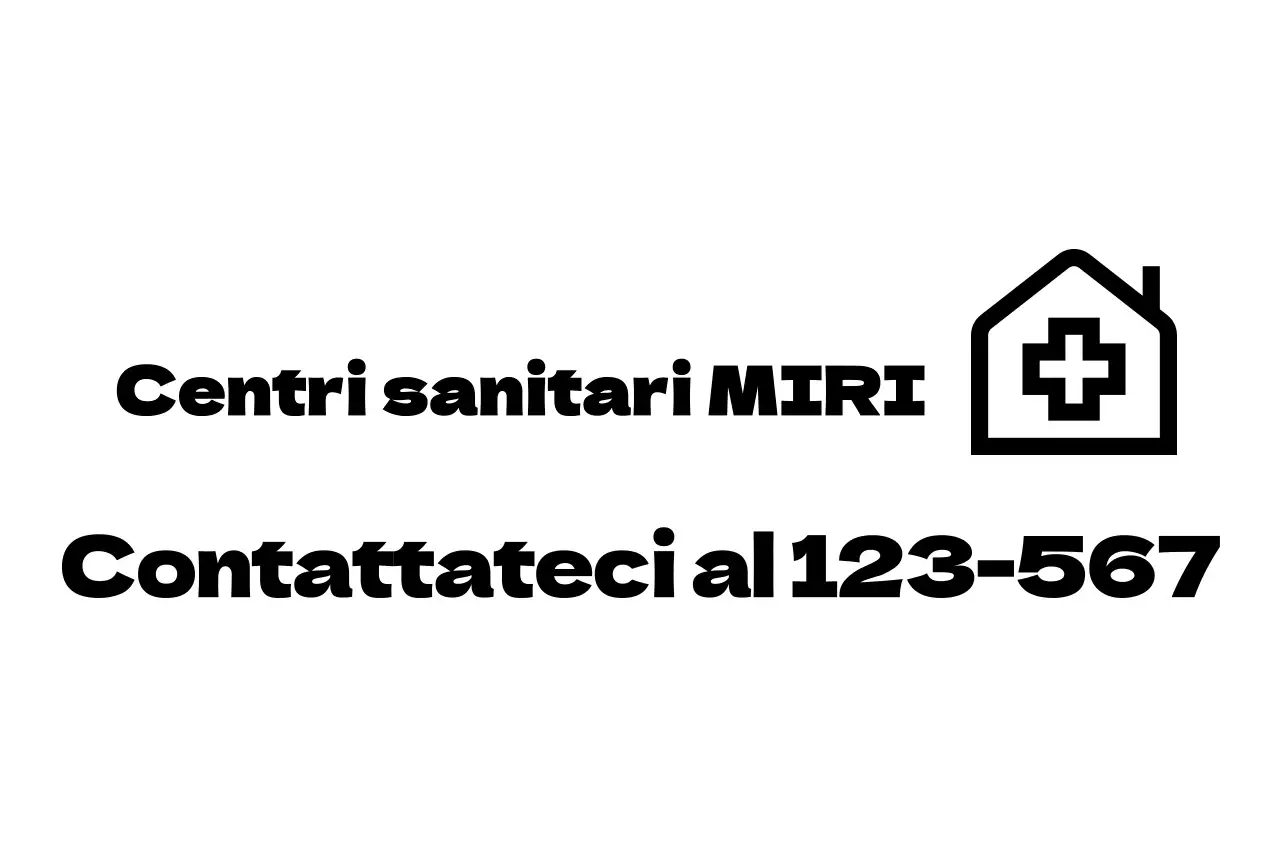 Logo del centro sanitario a forma di pala