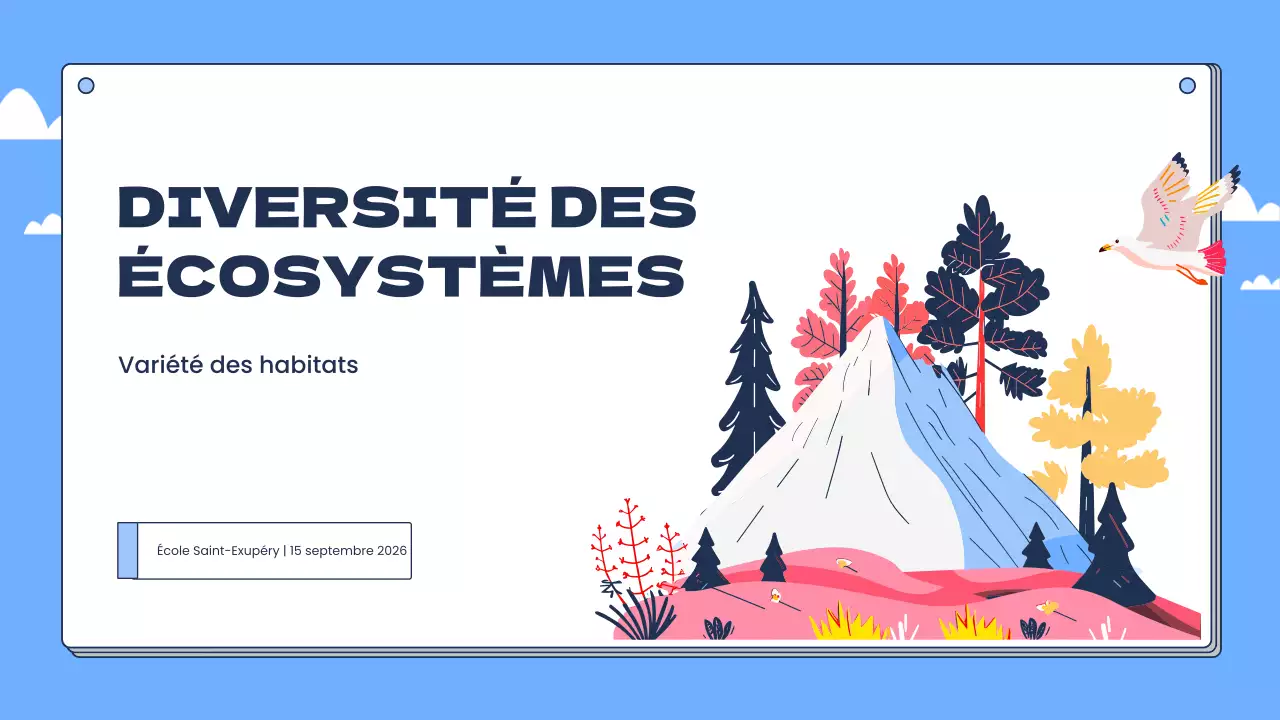 La biodiversité tropicale en bleu et rose Ressources pédagogiques