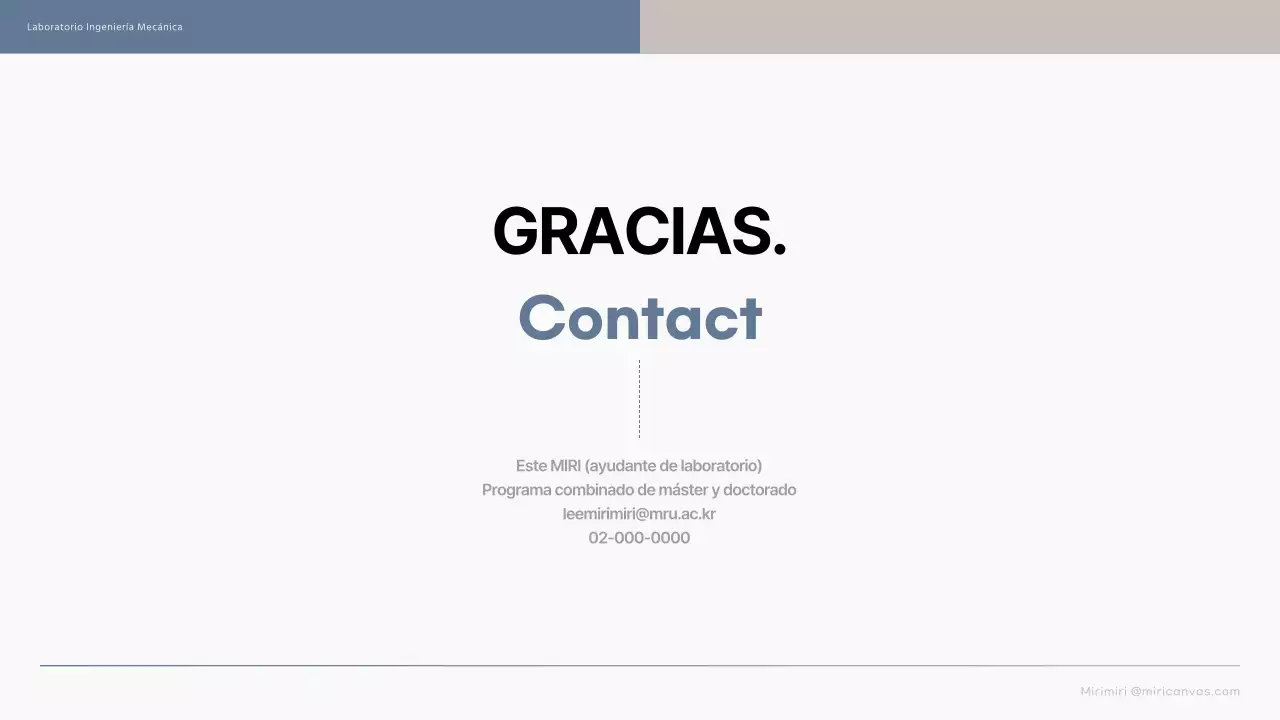 Una sencilla introducción azul y beige a los laboratorios de posgrado