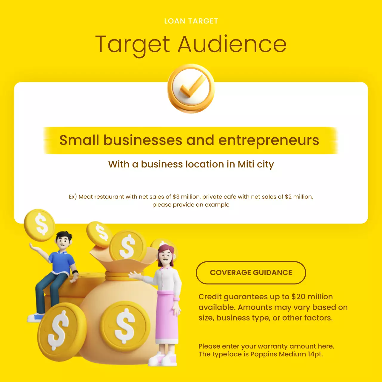 Yellow Modern Loan Promotion Instagram Carousel