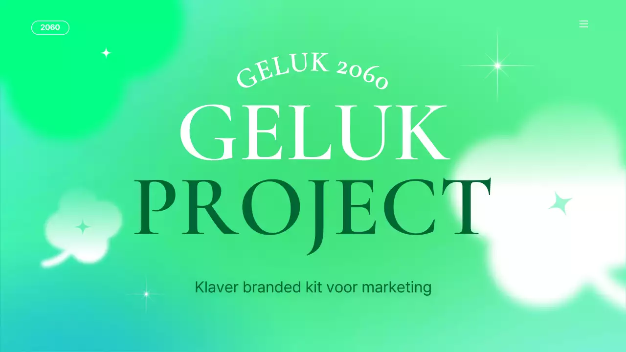 Een kitscherig slipje van het klavermerk in chartreuse