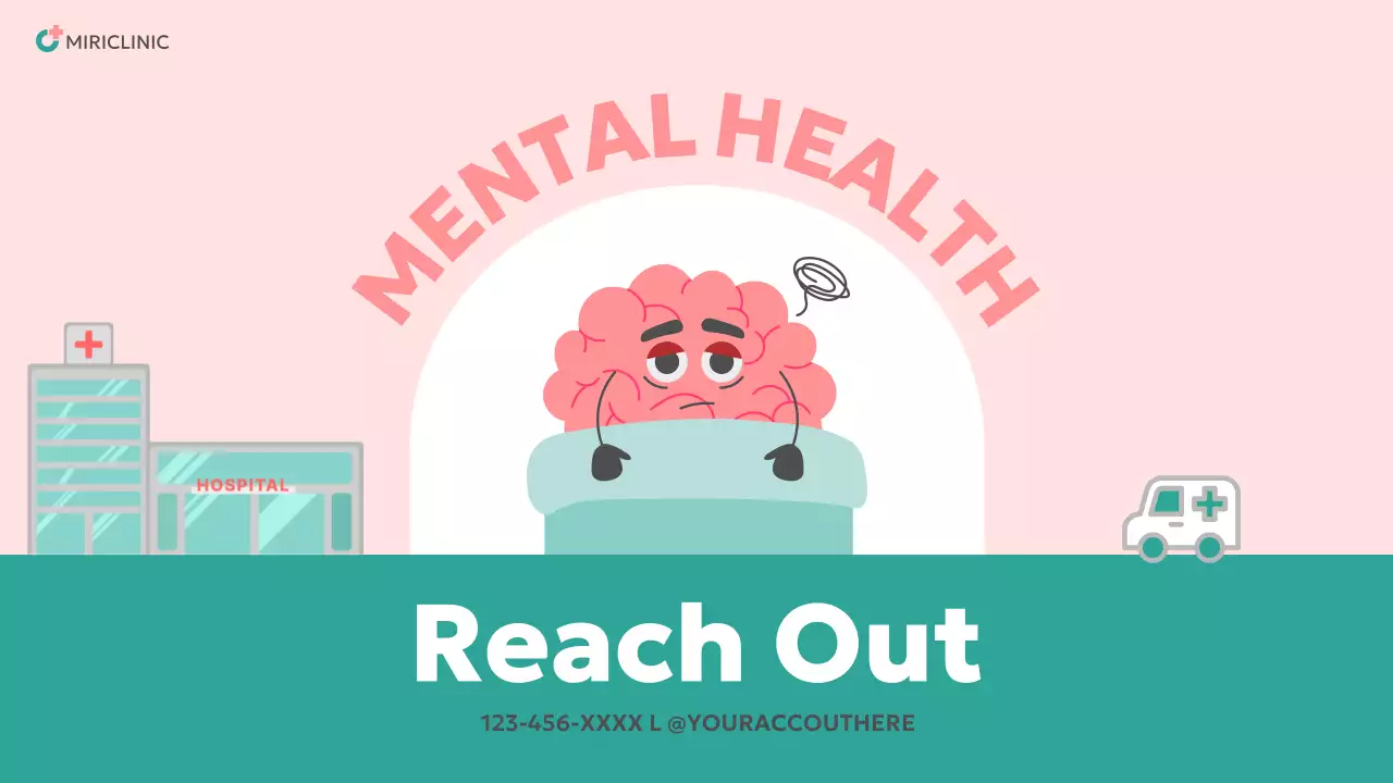 Pink Minimal Mental Health Guide Presentation