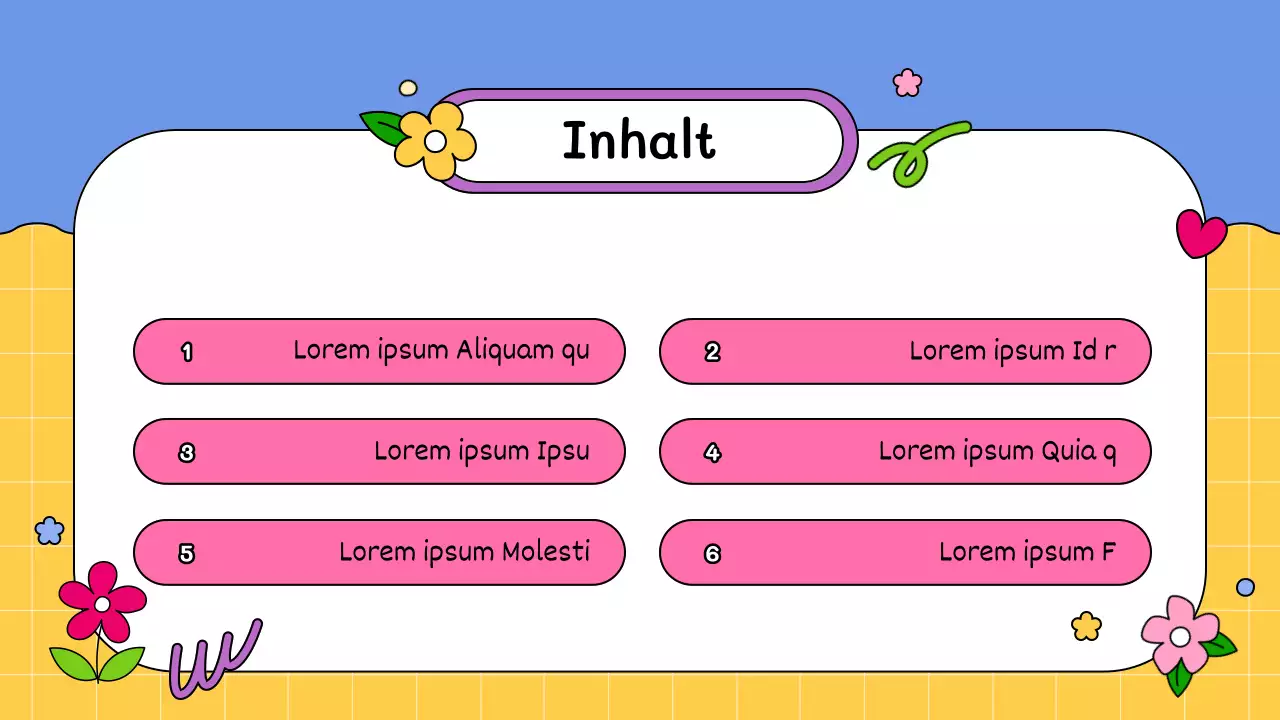 Ein süßer gelb-blauer Markenslip