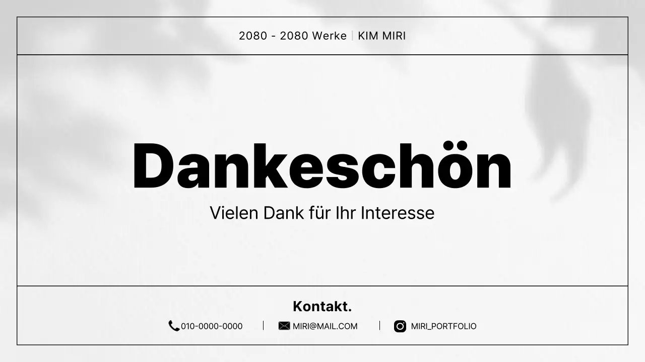 Eine einfache Lebenslaufmappe in Grau und Schwarz