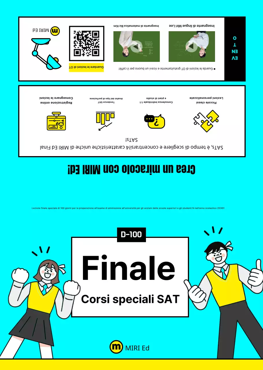 Opuscolo scolastico per il SATs