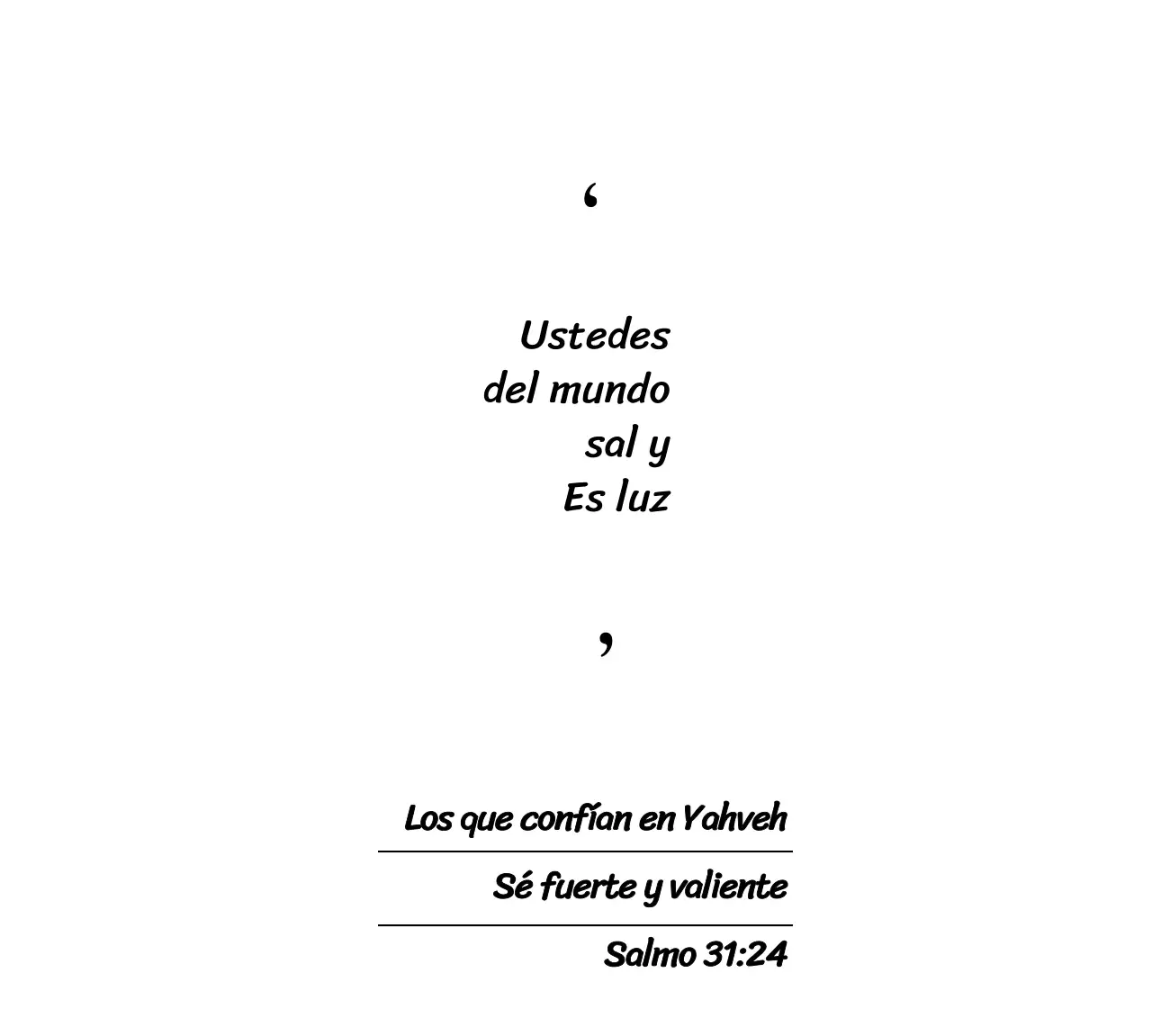 Promocione su iglesia con un texto bíblico de aspecto limpio