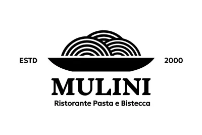 Loghi di ristoranti con icone minimaliste