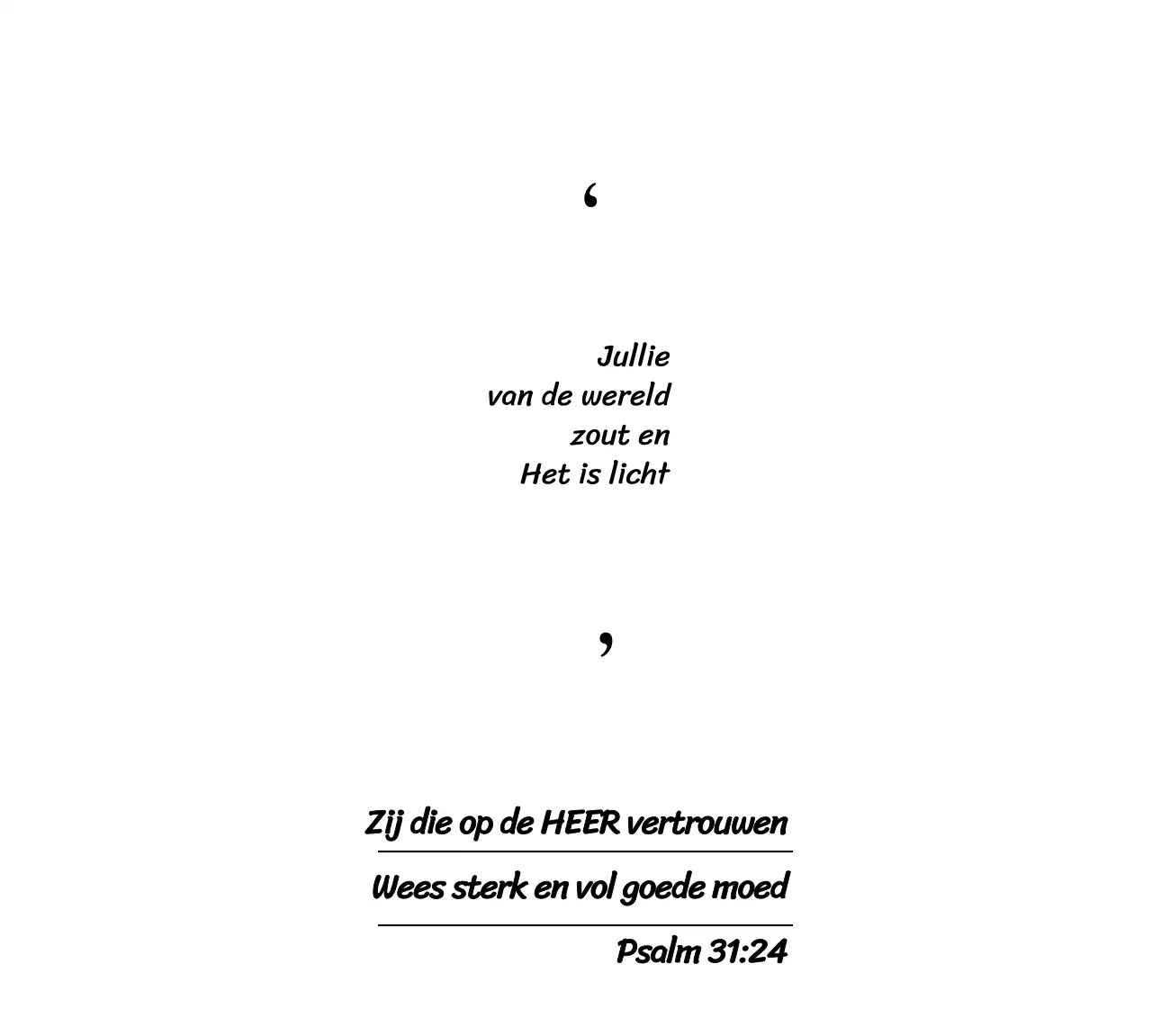 Promoot je kerk met helder ogende bijbelteksten