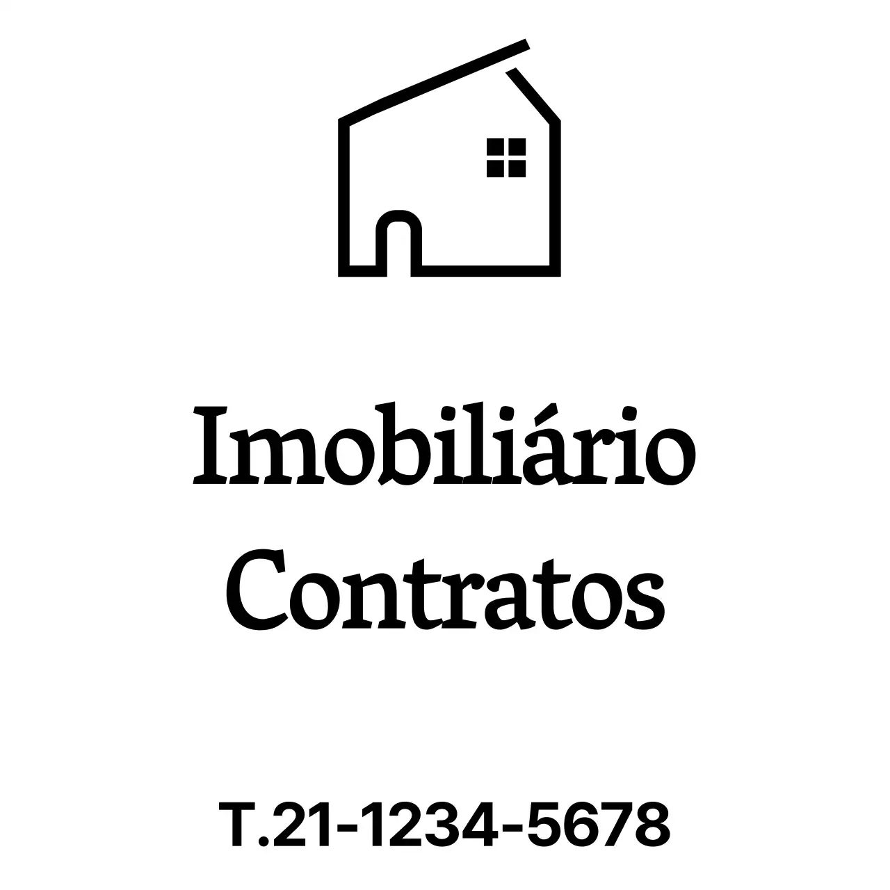Contratos escritos num tipo de letra serifada com classe