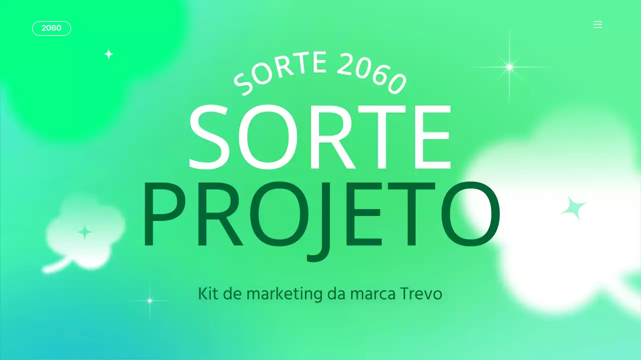 Uma cueca de marca de trevo kitsch em chartreuse
