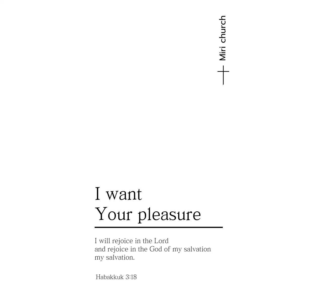 Conceito de frase da escritura cristã em ilustração de linha