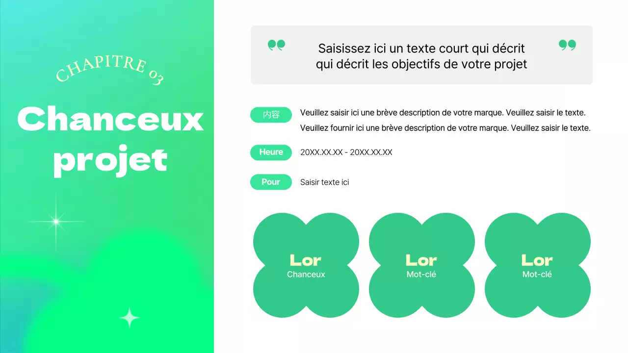 Un slip de marque trèfle kitsch en chartreuse