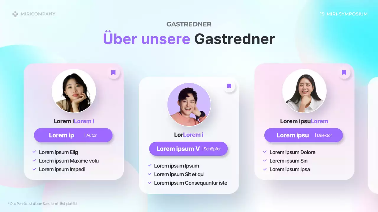 Trendige Lautsprecherpräsentationen in Hellblau und Rosa