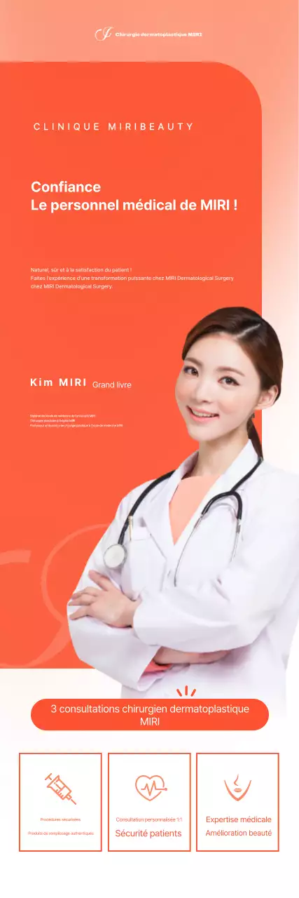 Bannières lumineuses et gaies pour les événements et les procédures de dermatoplastie