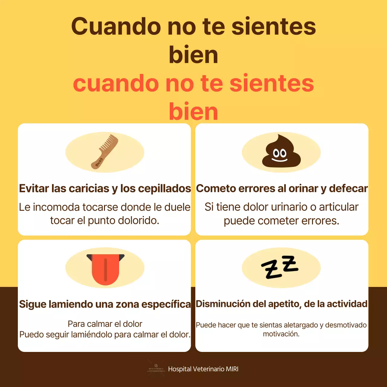 La Guía Amarilla y Naranja para el cuidado de la salud de las mascotas