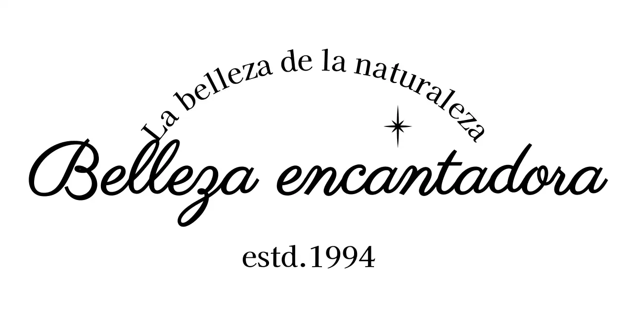 Promocione un salón de belleza glamuroso con cursiva y purpurina