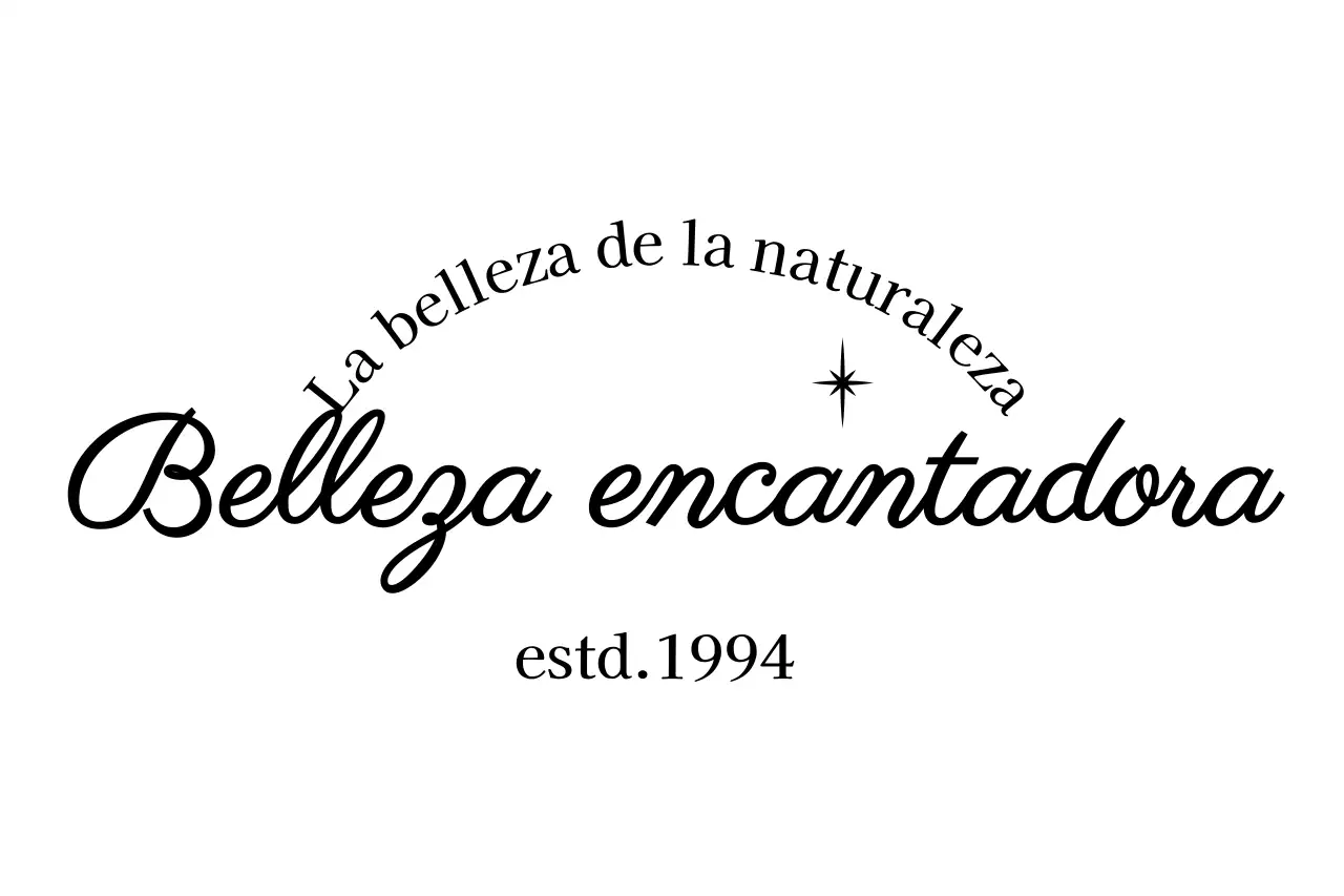 Promocione un salón de belleza glamuroso con cursiva y purpurina