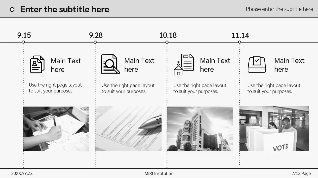 Presentasi Panduan Pemilihan Profesional Grey