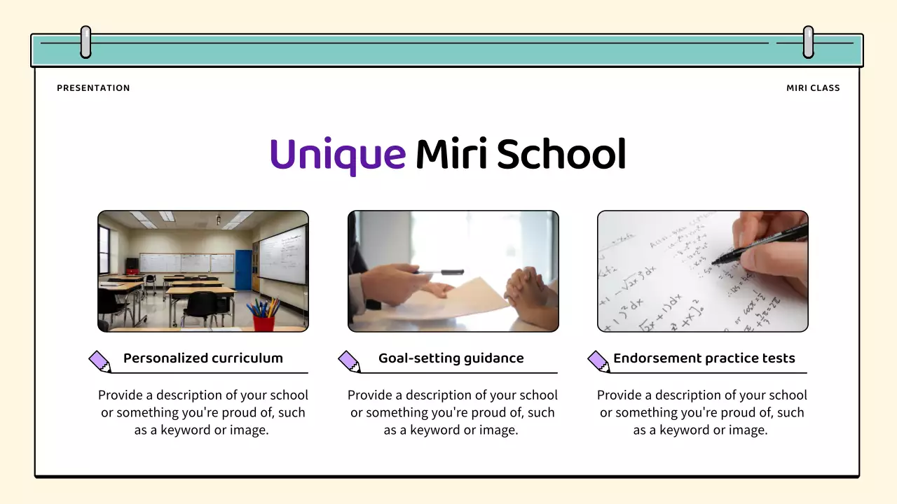 Beige Minimalist Vacation Classes Presentation