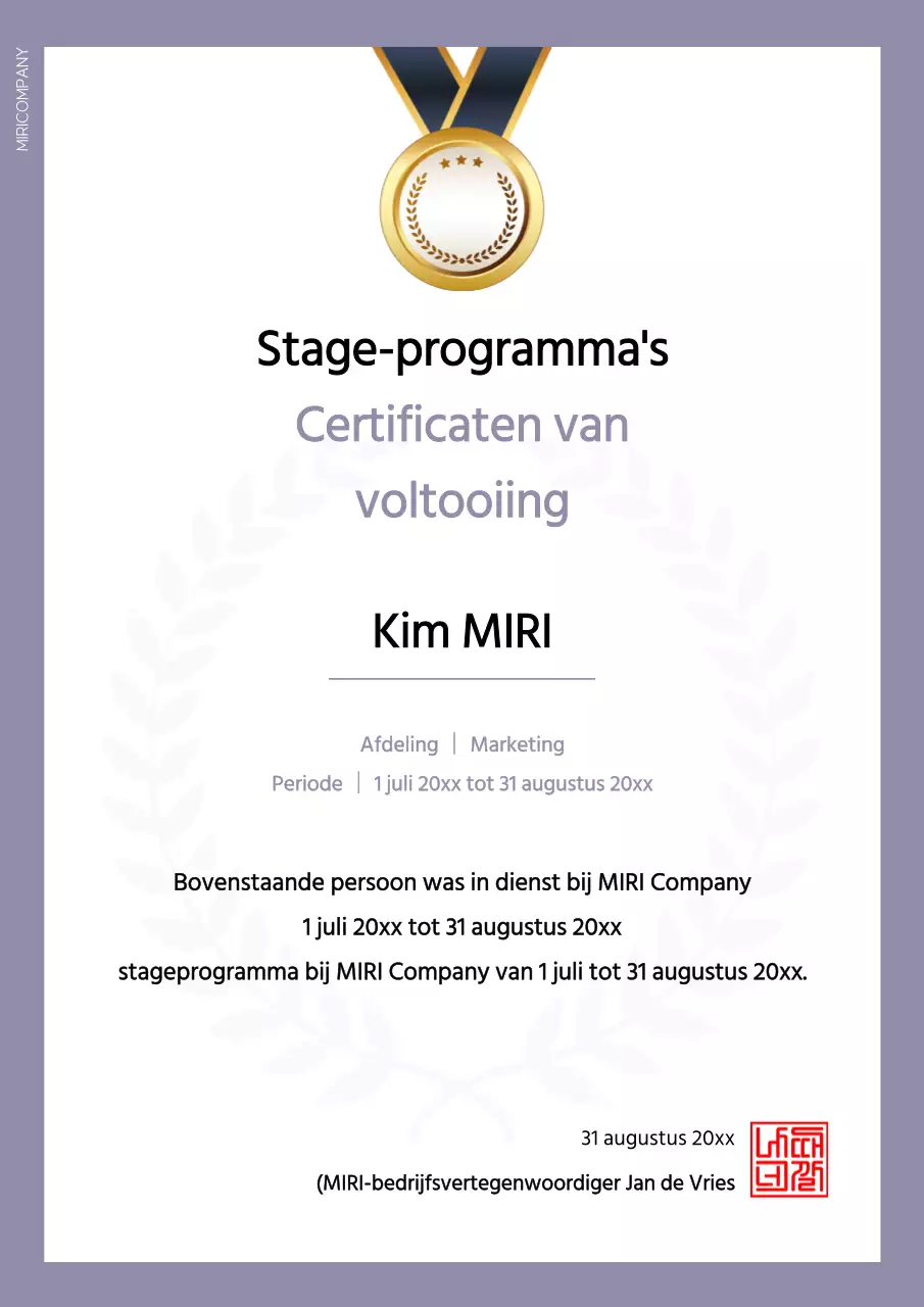 Eenvoudige sjablonensuite voor bedrijfsdocumenten in mauve en wit