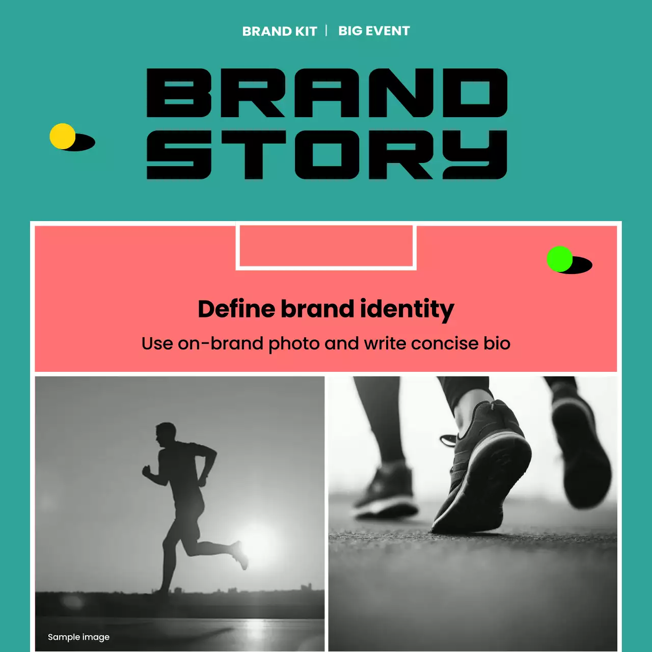 Teal Modern Brand Promotion Instagram Carousel