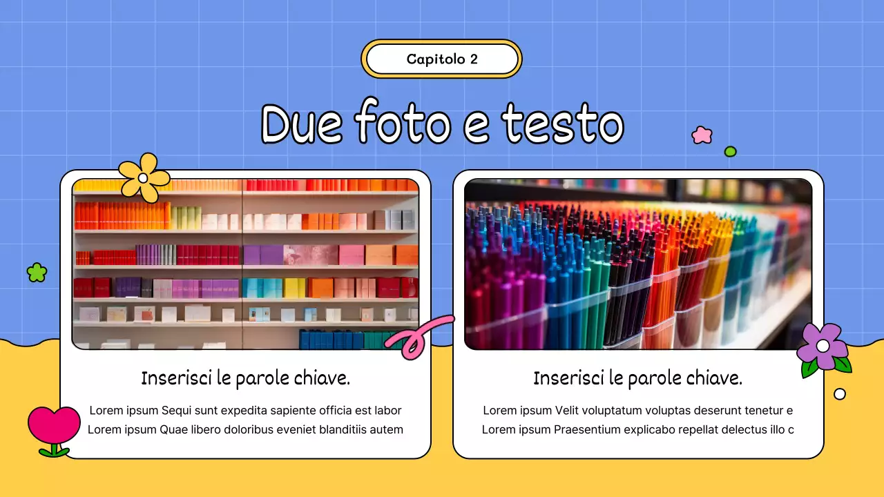Un simpatico slip di marca giallo e blu
