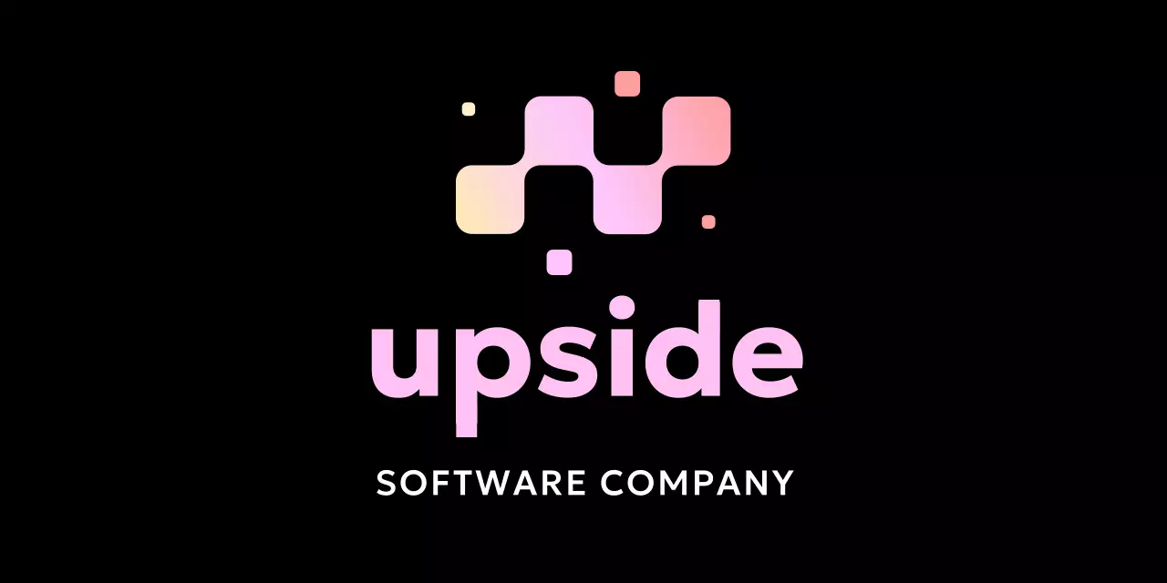 그라데이션 로고가 있는 심플한 느낌의 기업 세미나