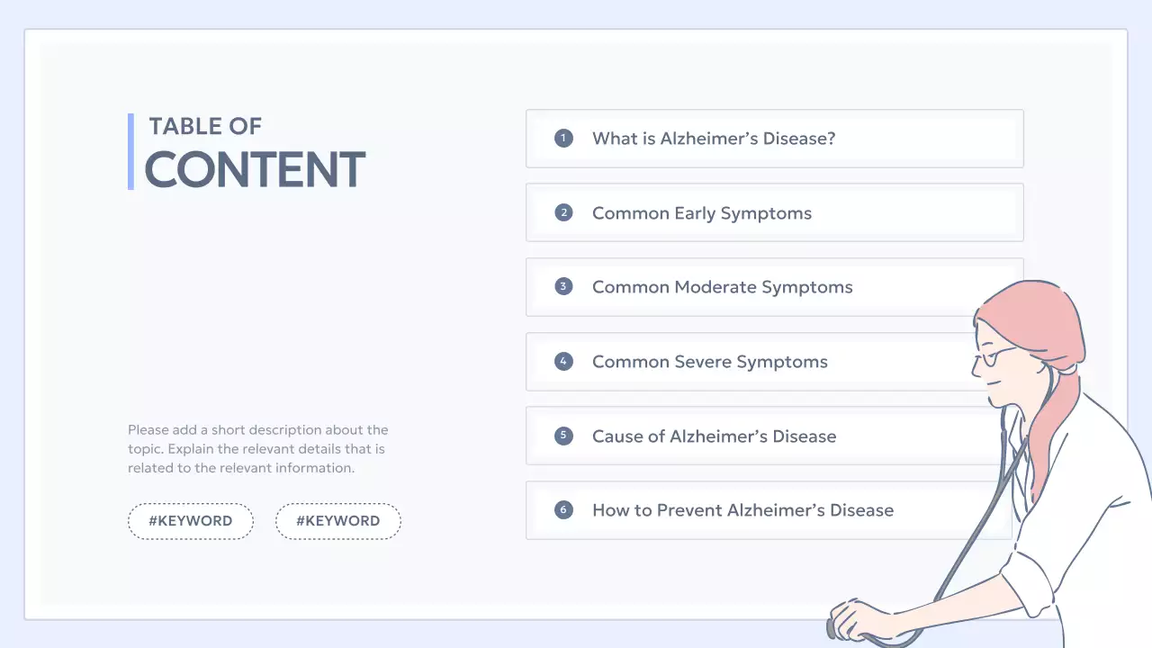 Blue Minimal Health Guide Presentation