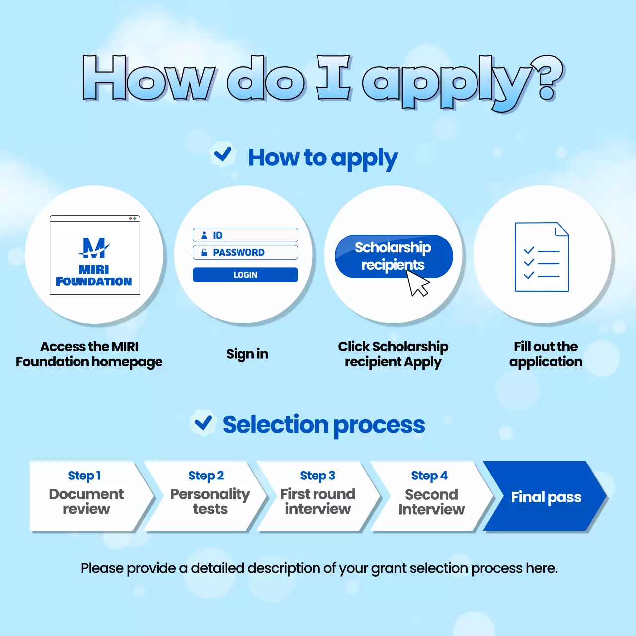 Blue Modern Graduation Guideline Instagram Carousel