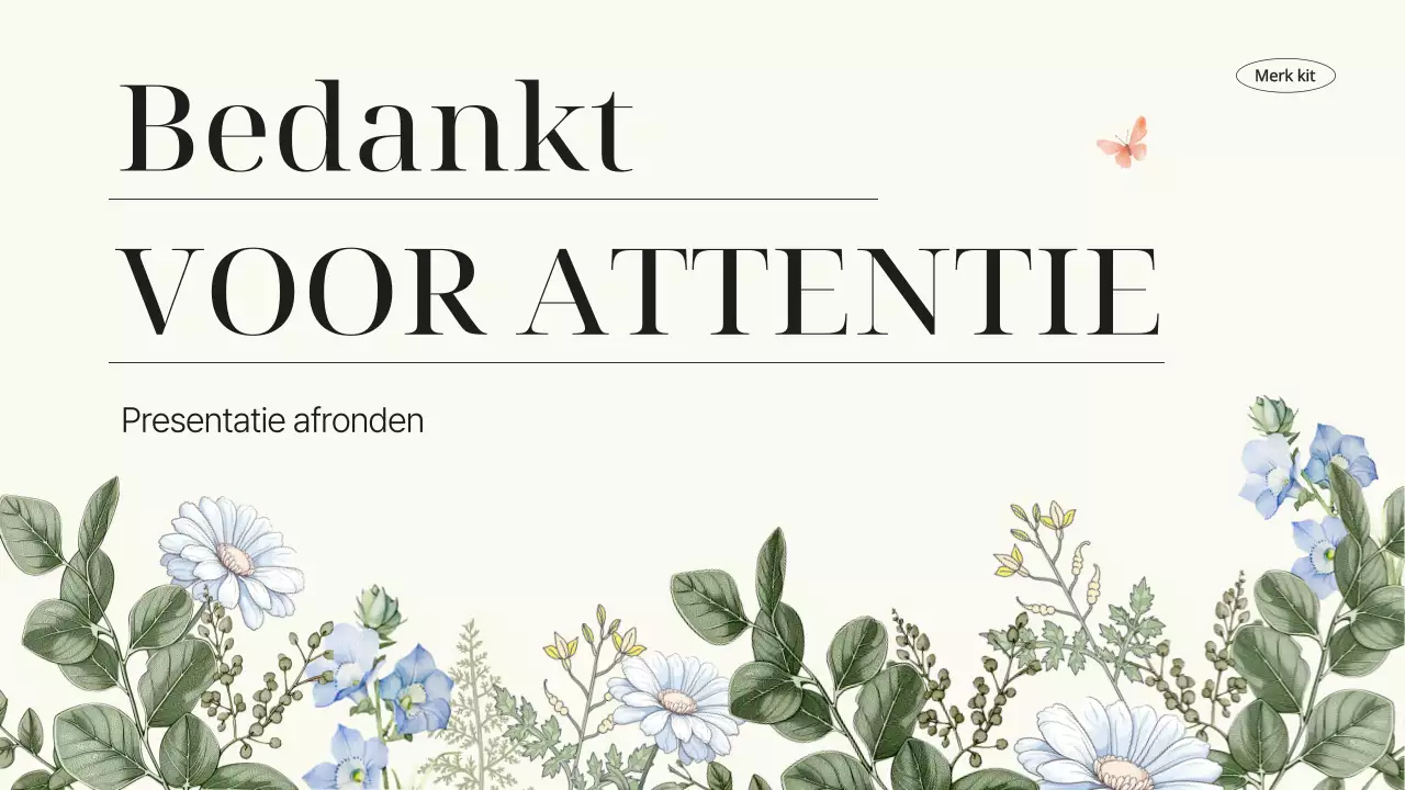 Een merkintroductie van het ivoorkleurige, luxueuze merk Botanic Flowers