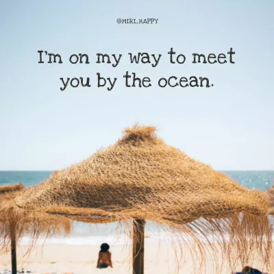 Beige Rustic Beach Invitation Social Media Post